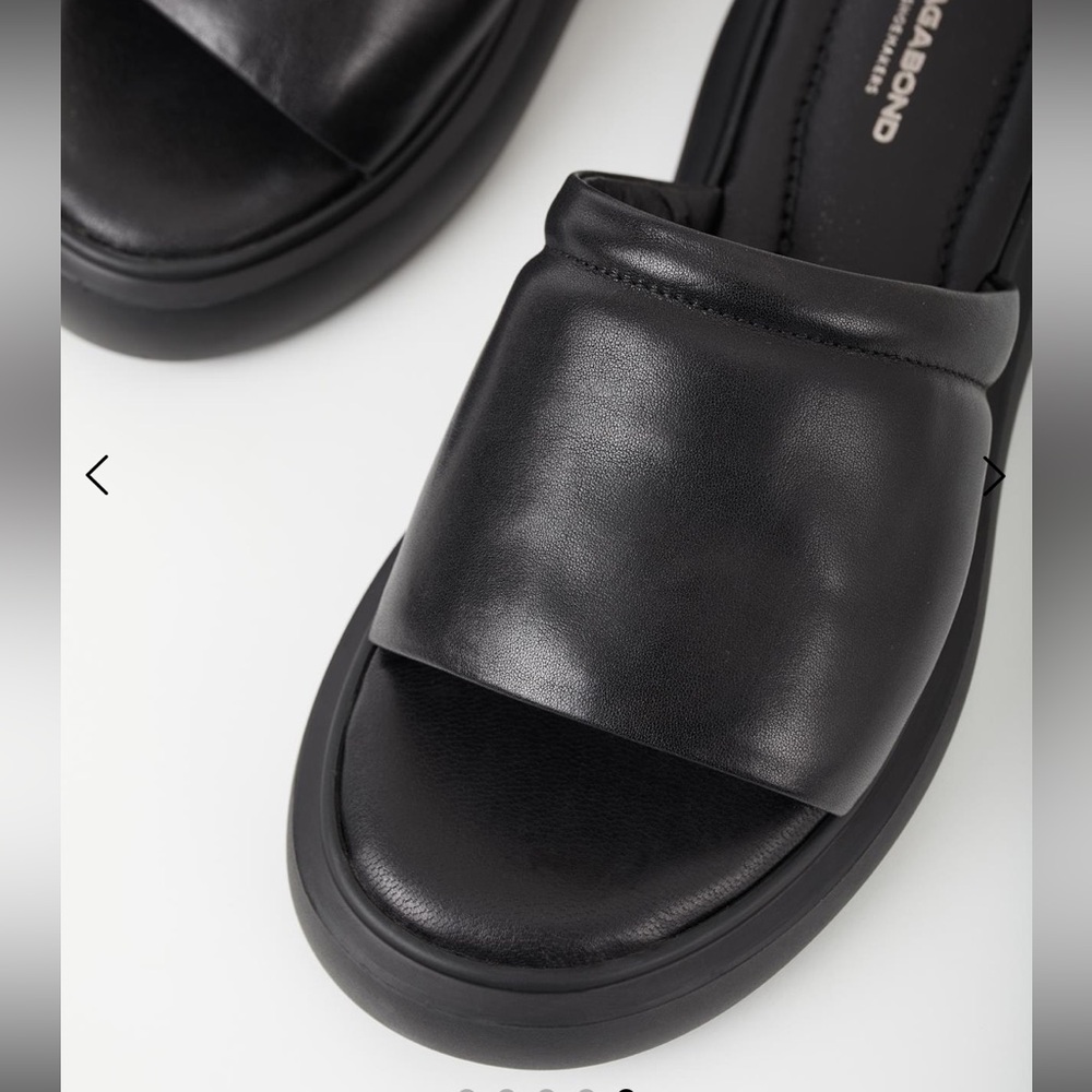 Vagabond Blenda Black Slide Sandals